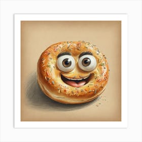 Bagel 22 Art Print