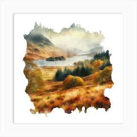 Scottish Landscape 3 Art Print