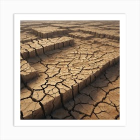 Arid Landscape 16 Art Print