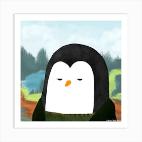 Penguinlisa Art Series Art Print