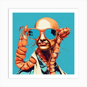 Lobster Man Art Print