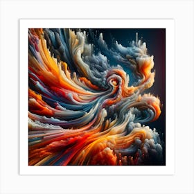 Fourth dimension 2 Art Print