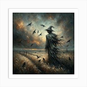 Crows Art Print