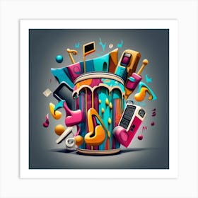 Music 5 Art Print