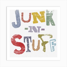 Junk N Stuff Art Print