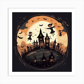 Halloween Night Art Print