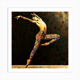 Dancing Man - Dance Unlimited Art Print