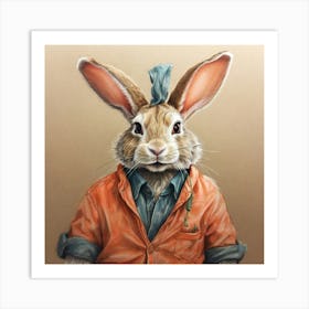 Rabbit 7 Art Print