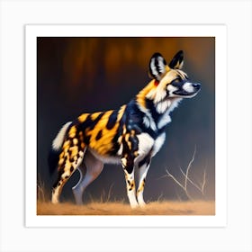 Wild Dog Art Print