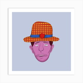 Man In A Hat Art Print