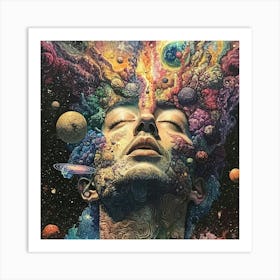 Psychedelic Painting 1 Art Print