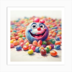 Jellybeans Art Print