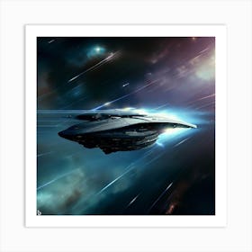 Star Trek Spaceship Art Print