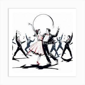 Dancin' In The Street Art Print