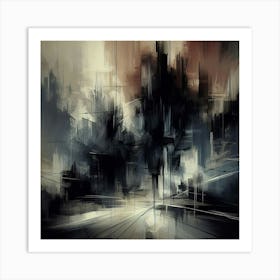 Abstract City 2 Art Print