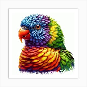 Parrot of Lorikeets 2 Art Print