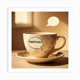 Tea Art 376 Art Print