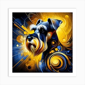 Miniature Schnauzer 01 Art Print