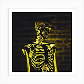 Skeleton Art Print