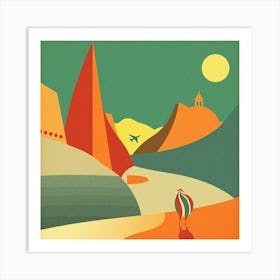 Bird In The Sky Art Print