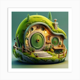 Hobbit House Art Print