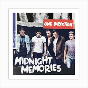 Midnight Memories (by One Direction) Art Print