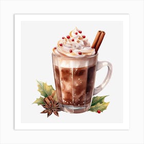 Hot Chocolate With Cinnamon 1 Art Print