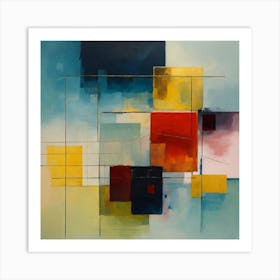 Abstract Painting 1 Art Print