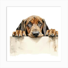 Hound Dog 3 Art Print