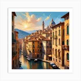 Venice Canal Art Print