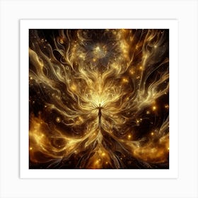 Golden Light 1 Art Print