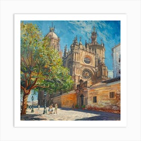 Cathedral Of San Sebastian Art Print