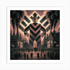 The Rise Of The Industrial Titan Art Print