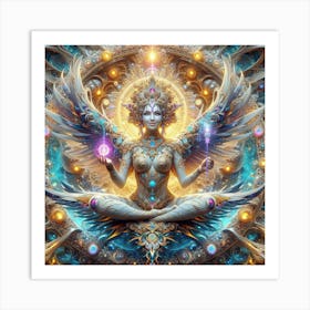 Angel Of Light 13 Art Print