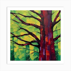 Forest Veins Art Print