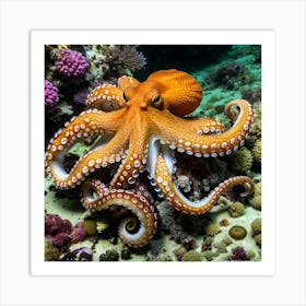 Octopus 20 Art Print