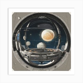 Space Station 36 Art Print