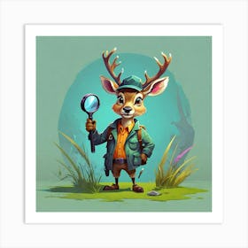 Deer Hunter 3 Art Print