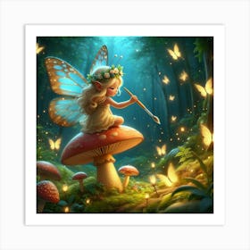 Illustration Fairy 16 Art Print