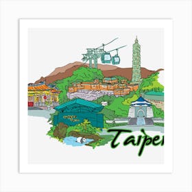 Taiwan 1 Art Print