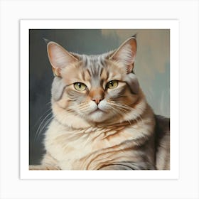 Cat Portrait Art Print