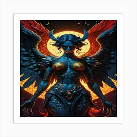 Angel Of The Sun Art Print