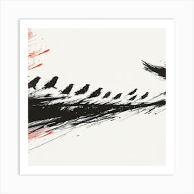 Crows 1 Art Print