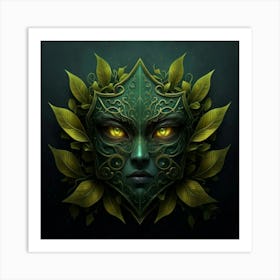 Elven Mask Art Print