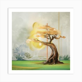 Bonsai Tree 1 Art Print