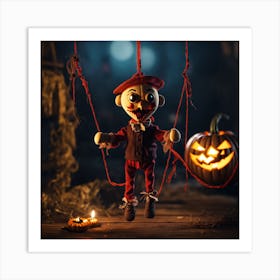 Scary Clown Art Print