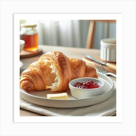 Breakfast On A Plate Art Print