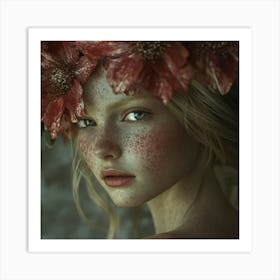 Flower Crown 2 Art Print