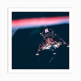 Onboard Apollo 11, Eagle Prior To Descent To The Moon Art Print