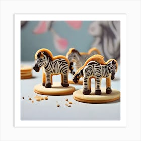 Zebras Art Print